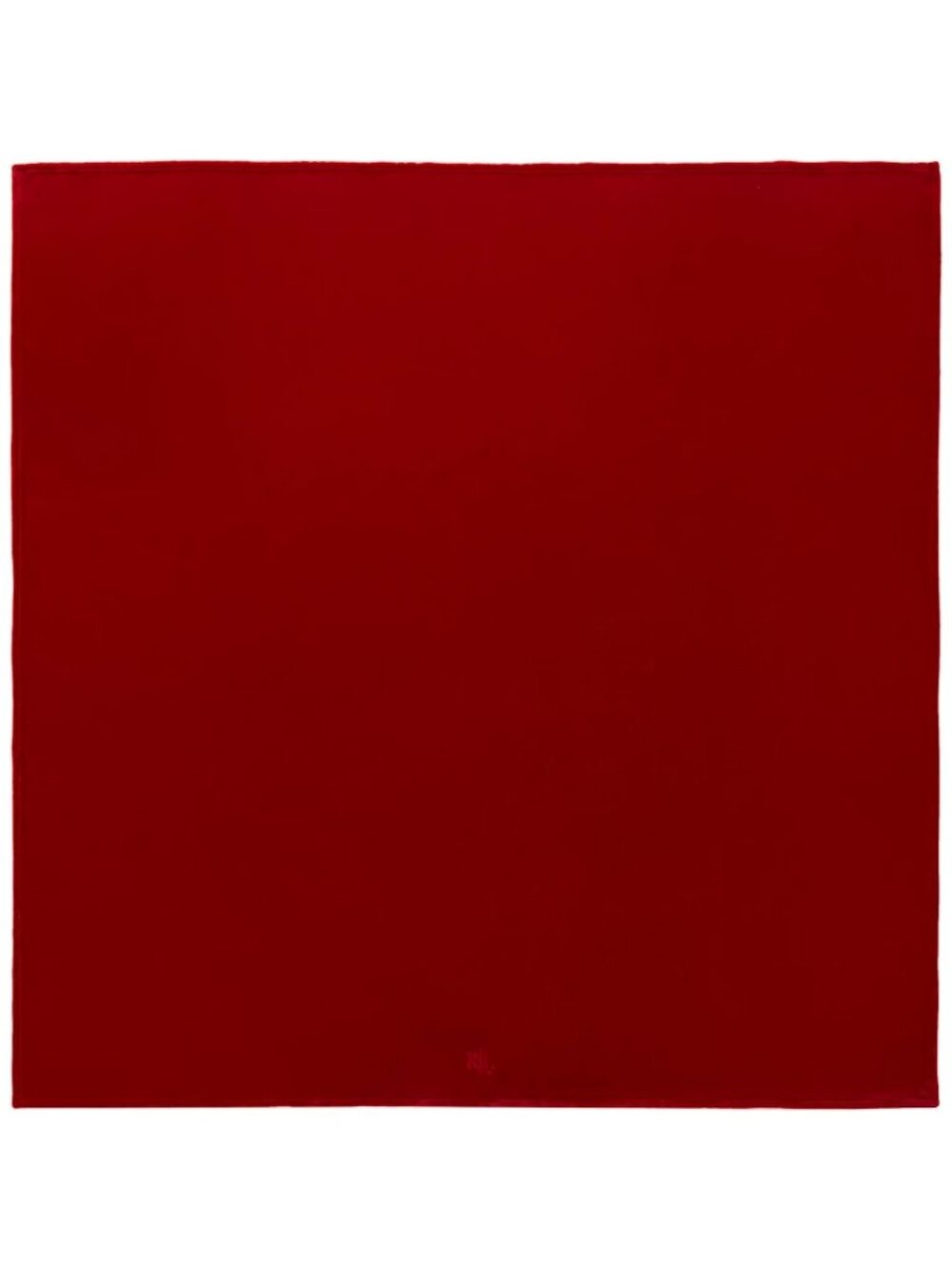 Ralph Lauren Classic Micromink Blanket Full / Queen RED 90"x90" Luxuriously Soft - Picture 4 of 6
